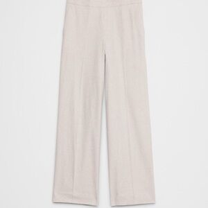 Banana Republic HAYDEN WIDE-LEG LINEN-BLEND PULL-ON PANT